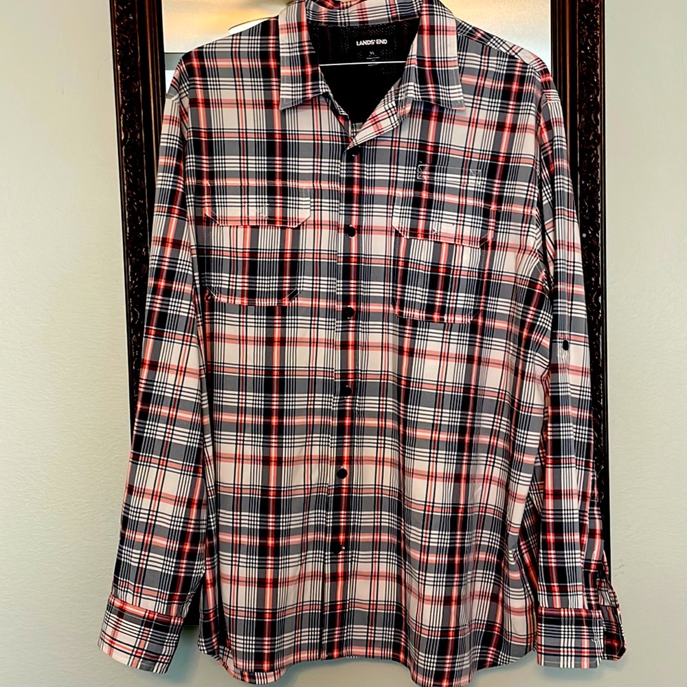 Lands’ End XL 17-171/2 Traditional Fit